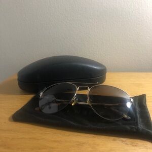 ENEMY Gold Tortoise with Gradient Lenses